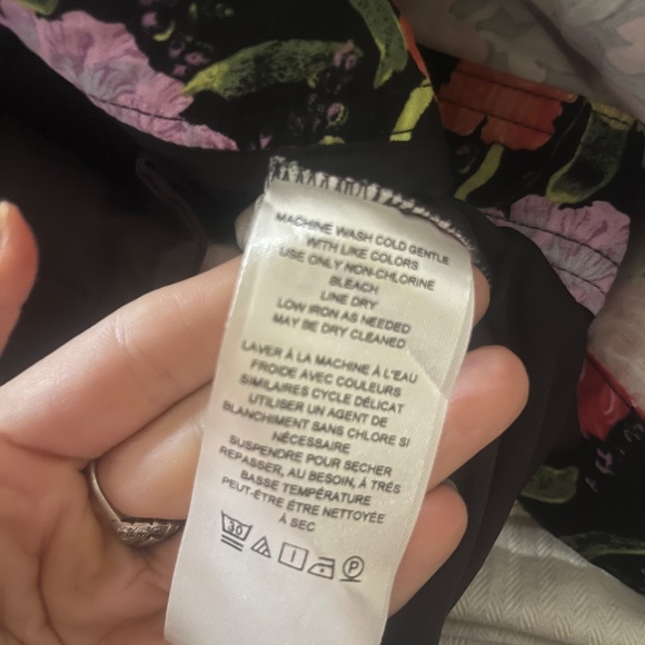 Yukiko Noritake Portside Button-Front Romper by Maeve Anthropologie shorts - Picture 6 of 7